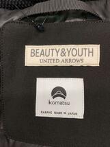 BEAUTY&YOUTH UNITED ARROWS◆ダウンジャケット/L/ポリエステル/BLK/無地/1225-114-0002_画像3