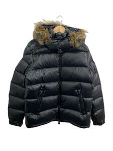 MONCLER◆ダウンジャケット/4/ナイロン/BLK/無地/G2091A00171/68950