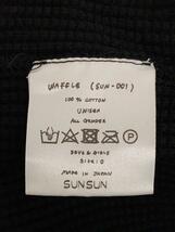 SUNSUN/長袖Tシャツ/0/コットン/BLK/SUN-001_画像4