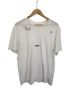 OAMC(OVER ALL MASTER CLOTH)◆20SS Dream Logic Crewneck Tシャツ/S/コットン/WHT