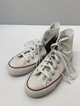 CONVERSE◆ハイカットスニーカー/23cm/WHT/キャンバス_画像2