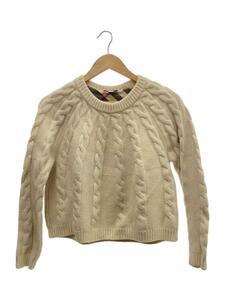 BURBERRY BRIT* sweater ( thick )/L/ wool / white /CNALPKNI30BEI