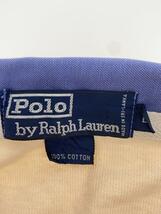 POLO RALPH LAUREN◆長袖シャツ/L/コットン/RED/ボーダー_画像3