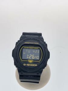 CASIO◆クォーツ腕時計・G-SHOCK/デジタル/BLK/BLK