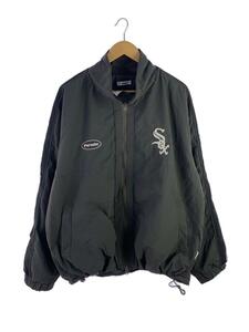 Perushu◆MLB/WHITE SOX/ジャケット/L/ナイロン/GRY/PE333007BW/ホワイトソックス