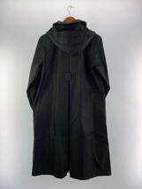 Tao COMME des GARCONS◆コート/M/コットン/BLK/TL-C008/コットンエステルギャバトレンチコート/23AW_画像2