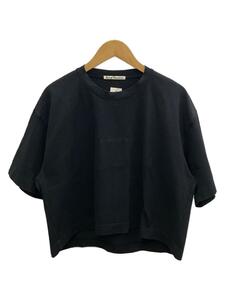 Acne Studios(Acne)◆ロゴTシャツ/S/コットン/BLK/襟スレ有