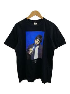 BEAMS◆Tシャツ/L/コットン/BLK/プリント