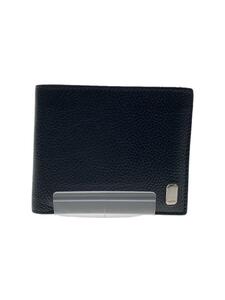 dunhill◆2つ折り財布/レザー/BLK/無地/メンズ/19F2320AR001R