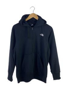 THE NORTH FACE◆SWEAT FULLZIP HOODIE_スウェット フルジップフーディ/M/ポリエステル/BLK