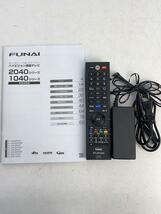 FUNAI◆薄型テレビ・液晶テレビ FL-24H1040_画像3