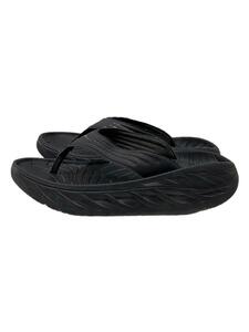 HOKA ONE ONE◆サンダル/28cm/BLK