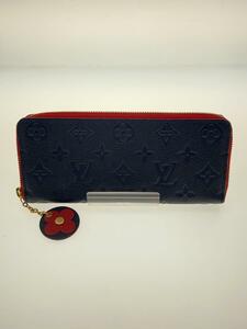 LOUIS VUITTON◆長財布[仕入]/ネイビー/無地/レディース/M68325/ルイヴィトン