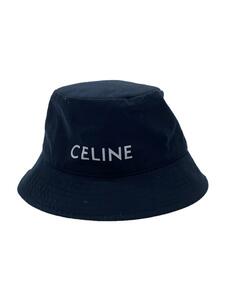 CELINE◆バケットハット/M/コットン/BLK/レディース/2AU5B968P