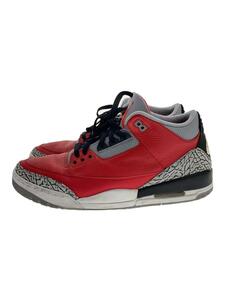 NIKE◆AIR JORDAN 3 RETRO SE/エアジョーダン 3 レトロ/レッド/CK5692-600/-/RED