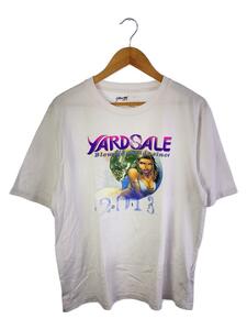YARDSALE◆Tシャツ/L/コットン/WHT