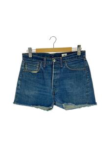 Levi’s◆501/BIG E/ボタン裏6/耳付き/裾カット/35/デニム/インディゴ