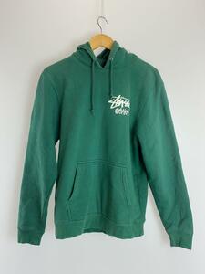 STUSSY◆パーカー/S/コットン/GRN/Z4000SAS19