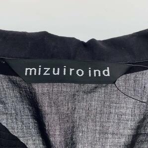 mizuiro ind◆半袖ワンピース/-/コットン/BLK/無地/1-259603の画像3