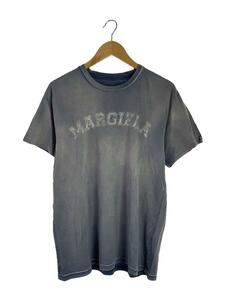 Maison Margiela◆23SS/(1)(10)/ナンバリングロゴTシャツ/M/コットン/インディゴ/S51GC0519