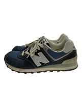 NEW BALANCE◆ローカットスニーカー/23.5cm/BLK_画像1