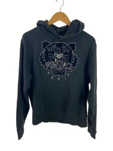 KENZO◆Tiger Head Embroidered hooded パーカー/S/BLK/FA65SW3104XJ