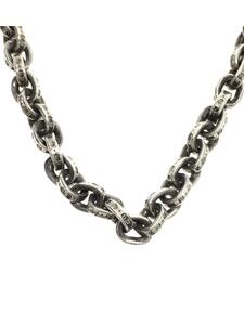 CHROME HEARTS◆PAPER CHAIN 20/ネックレス/SV925/SLV/トップ無/メンズ