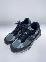 NEW BALANCE◆991 BLACK/UK8.5/GRY/M991WT_画像2