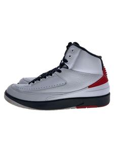 NIKE◆AIR JORDAN 2 RETRO_エアジョーダン 2 レトロ/US10/WHT