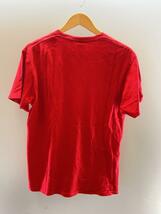 STUSSY◆Tシャツ/M/コットン/RED_画像2