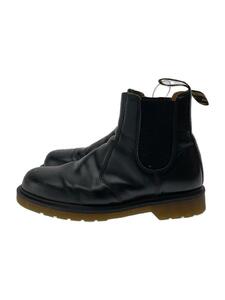 Dr.Martens◆サイドゴアブーツ/UK8/ブラック/レザー/2976