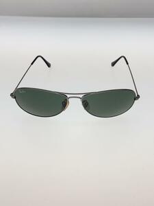 Ray-Ban◆サングラス/-/シルバー/ブラック/メンズ/RB3362