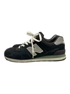 NEW BALANCE◆ニューバランス/M574/25.5cm/BLK/スウェード