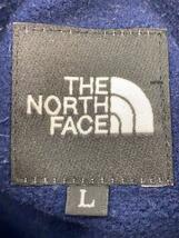 THE NORTH FACE◆BACK SQUARE LOGO HOODIE_バック スクエア ロゴ フーディ/L/ポリエステル/NVY_画像3