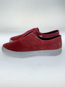 HUF◆dylan/ローカットスニーカー/26cm/RED