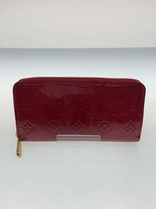 LOUIS VUITTON◆ジッピー・ウォレット_モノグラム・ヴェルニ_BRD/エナメル/BRD/総柄/レディース