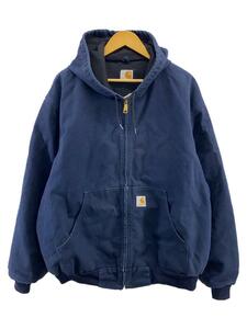 Carhartt◆ACTIVE JACKET/USA製/ダック/ジャケット/XXL/コットン/NVY