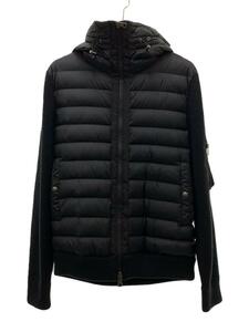 MONCLER◆ダウンジャケット/CARDIGAN TRICOT/L/ナイロン/BLK/G20919B50800 A9340