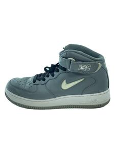 NIKE◆AIR FORCE 1 MID QS_エアフォース 1 ミッド クイックストライク/26cm/GRY