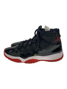 NIKE◆AIR JORDAN 11 RETRO/エアジョーダン11レトロ/ブラック/378037-061/27.5cm