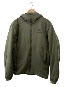 ARC’TERYX◆ジャケット/M/ナイロン/カーキ/atom ar hoodie