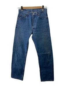 Levi’s◆90s/501/MADE IN USA/ボタン裏555/バレンシア製/30/デニム/ブルー