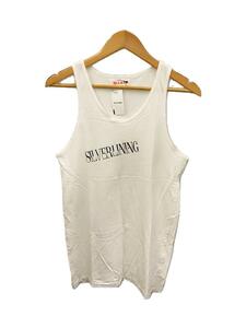 MASU◆GRAFFITI TANK TOP/タンクトップ/46/コットン/WHT/無地/MSSS-CS0922