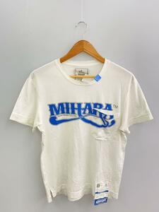 MIHARA YASUHIRO◆20SS/Tシャツ/44/コットン/WHT/プリント/A04TS701