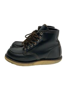 RED WING◆アイリッシュセッター/レースアップブーツ/24.5cm/BLK/レザー/E9874