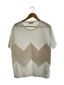 BOTTEGA VENETA◆Tシャツ/46/コットン/WHT/無地/595619 VKAB0