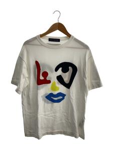 LOUIS VUITTON◆Tシャツ/M/コットン/WHT/RM222M JS5 HNN01W