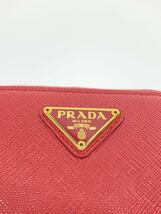 PRADA◆コインケース/レザー/RED/無地/レディース_画像3