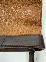 COACH◆ショルダーバッグ/レザー/BRW/F70928_画像5