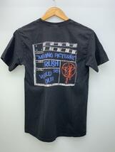 Hanes◆Tシャツ/S/コットン/BLK/90s/HEAVYWEIGHT/RUSH_画像2